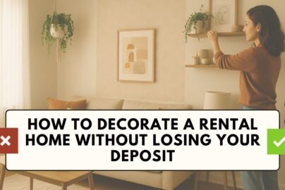 How To Decorate A Rental Home Without Losing Your Deposit