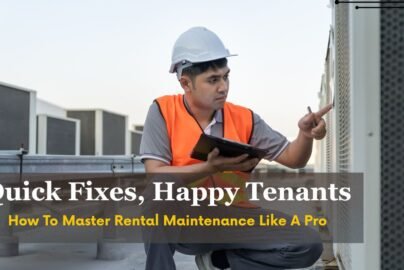 Quick Fixes, Happy Tenants- How To Master Rental Maintenance Like A Pro