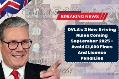 DVLA’s 3 New Driving Rules Coming September 2025 – Avoid £1,000 Fines And Licence Penalties